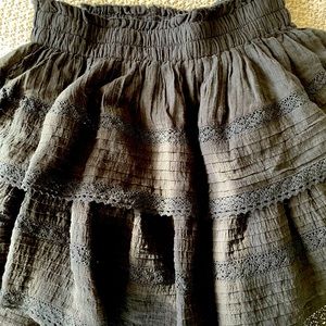 Aerie love shack fancy dupe skirt|| worn once || size XS